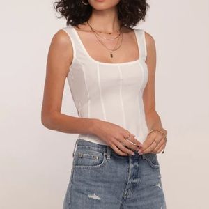 Heartloom Kent Tank white